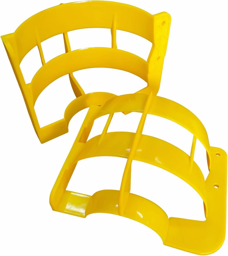 NorthBoat 9" Propeller Safety Guard for 9.9-20 HP Outboard Motors Polypropylene Marine Thruster Protective Cover, Yellow Cage - Image 5
